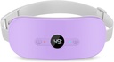 NOWWISH Vyhřívání Pad pro období křeče bolest úlevu, Přenosné elektrické Cordless Menstrual Topení Pad Recharble s 6 Teplo Levels a 6 Masážní módy, Vánoční dárky pro ženy dospívající dívky, Purple