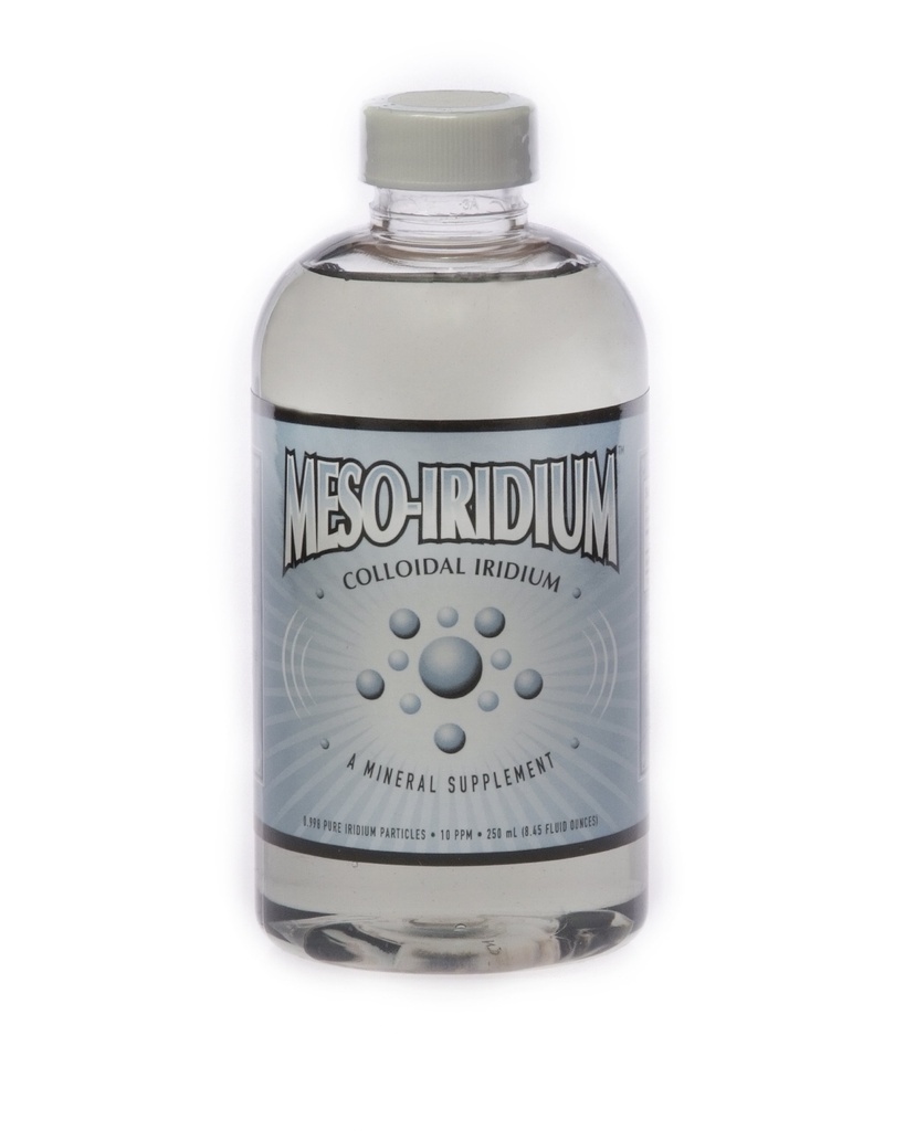 MesoIridium ™ 10 ppm Koloidní Iridium 250 ml / 8.45 Oz