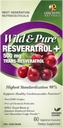 Gencomed Naturals Wild & Pure Resveratrol Vegetariánské kapsle, 60- Počet 124; Promotes Heart Health 124; Anti Ageing 124; Celkově Wellness