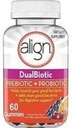 Align Prebiotic + Probiotické gumy Přírodní ovocná příchuť - 60 CT, balení po 3 ks