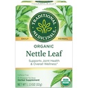 Tradiční léky Organic Nettle Leaf Bylinný čaj, podporuje společné zdraví a celkové Wellness, (Balení 2) - 32 Tea Bags Celkem