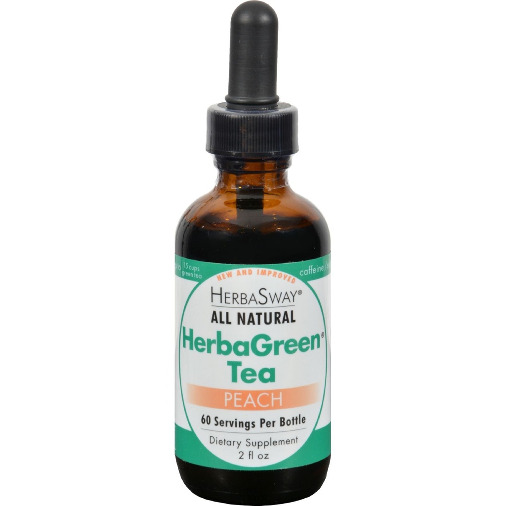 Herba Sway - Herbagreen Tea Peach, 2 fl oz tekutina
