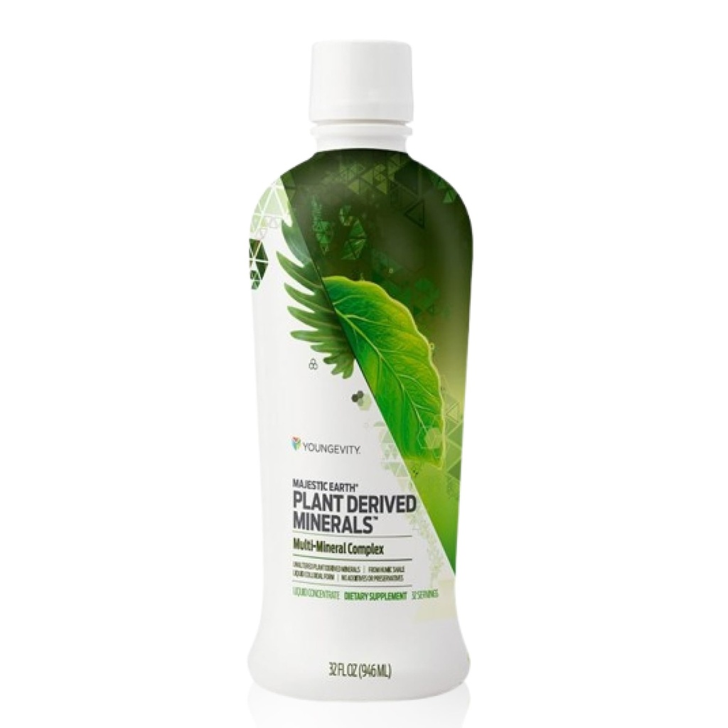 Youngevity Plant Derived Minerals Multi- Mineral Complex CLAS124; Made from Humic Shale CLAS124; Liquid Colloidal Form CLAS124; 32 Serings (32 Fluid Oz (Balení po 1))