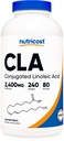 Nutricost CLA (konjugovaná kyselina linolová) 800mg, 240 Softgels