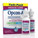 Opcon- alergie oční kapky, antihistaminika a zarudnutí Relief pro Itchy, červené oči, uklidňuje podráždění od Pollen, Ragweed, Tráva, Zvířecí vlasy a Dander Klinicky osvědčený vzorec, 0.5 Fl Oz (balení po 2)