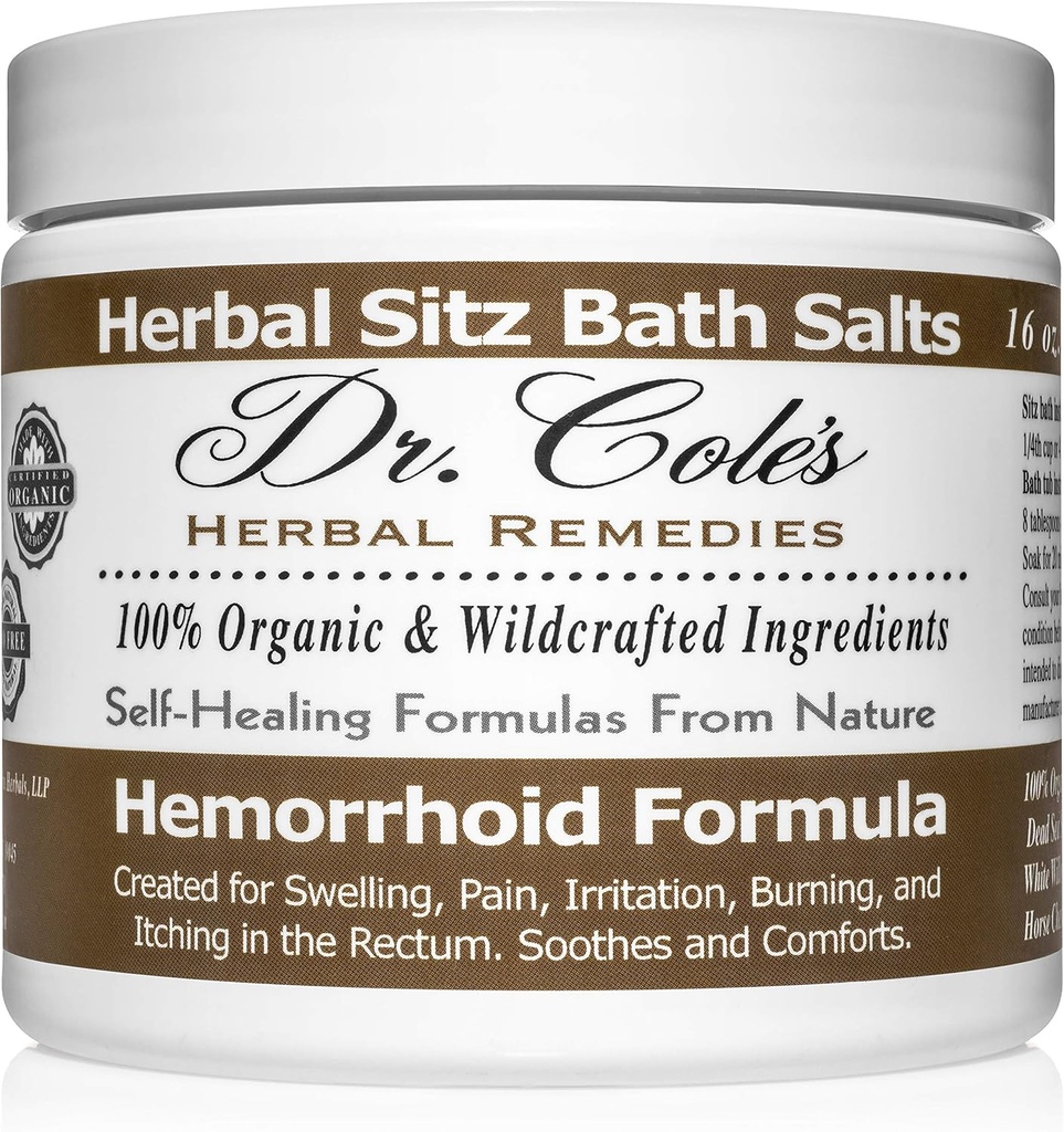 Rostlinné mýdlo Dr. Colea - Organic Plant- Bath Salts for Comfort and Relaxation - Gentle, Natural Formule - (White)