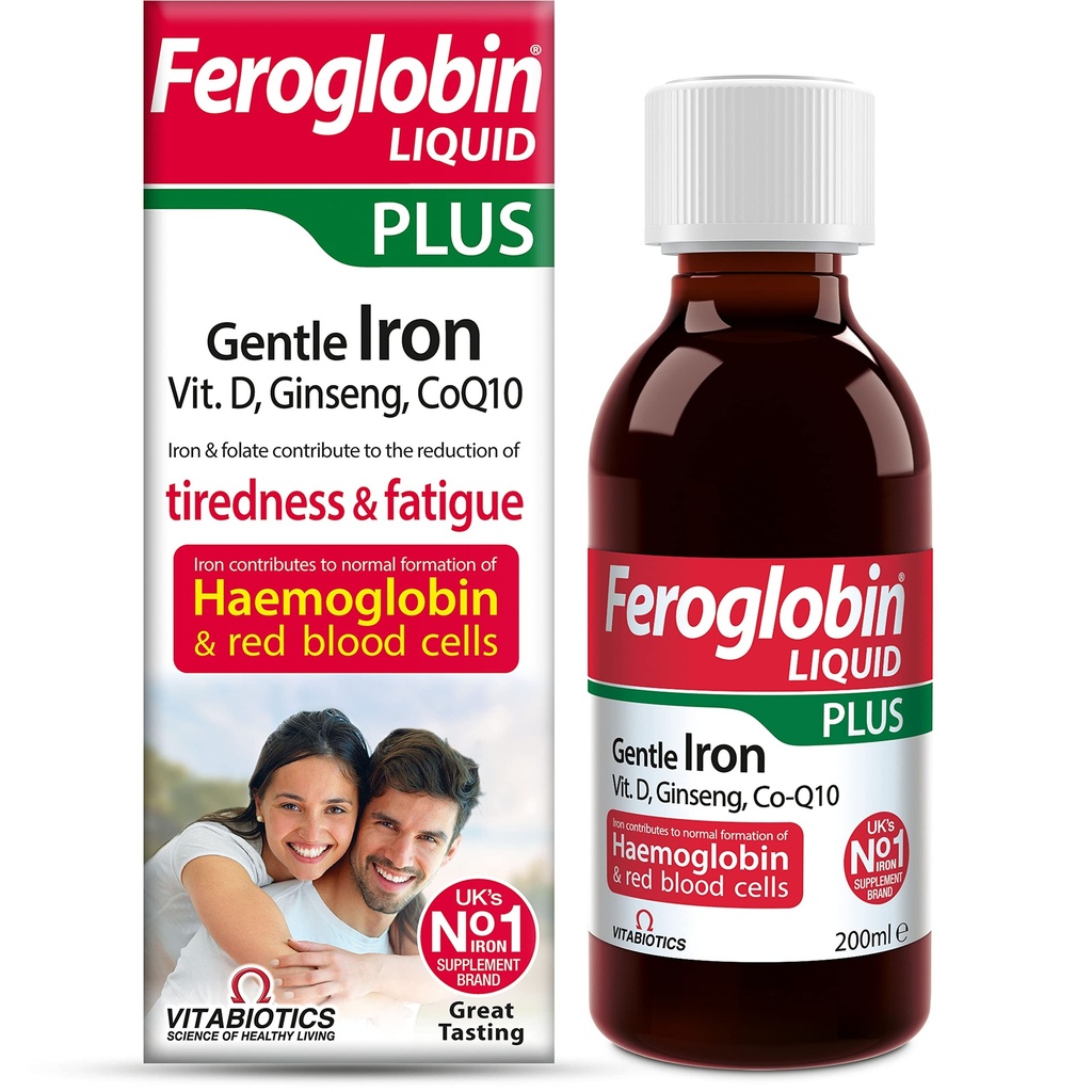 Vitabiotika Feroglobin 200ml Plus tekutý