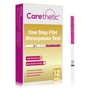 [12 Pack] Carethetic FSH Menopauza Test Strips - Rapid at- Home Menopauza Stage Test Kit, high- Sensitivity FSH Detection