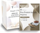 TRIALL Plant Based Pea Protein Powder Isolát (20g proteinu) Cestovní sáčky (Hojicha, 10 balení)