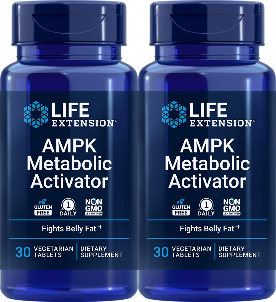 Life Extension AMPK Metabolic Activator 30 Tablet (Balení po 2)