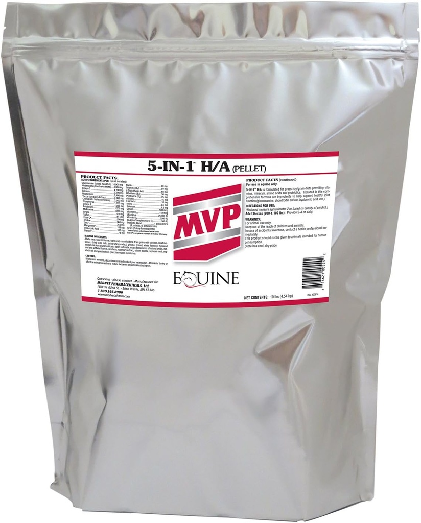 MVP 5-in-1 H / A (10lb) Všechny v One Podpora pro koně.