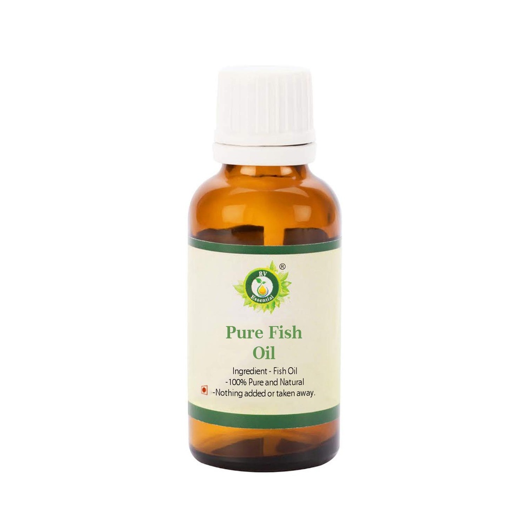 Rybí olej 124; Treska Játra Rybí olej 124; pro kůži 124; Moisturizes kůže 124; Nurishes kůže 124; Anti- Aging kůže 124; Fights Acne 124; pro vlasy 124; pro růst vlasů 124; Prevents Hair Loss 124; Oči 124; 30ml 124; 1.01oz podle RV Essential