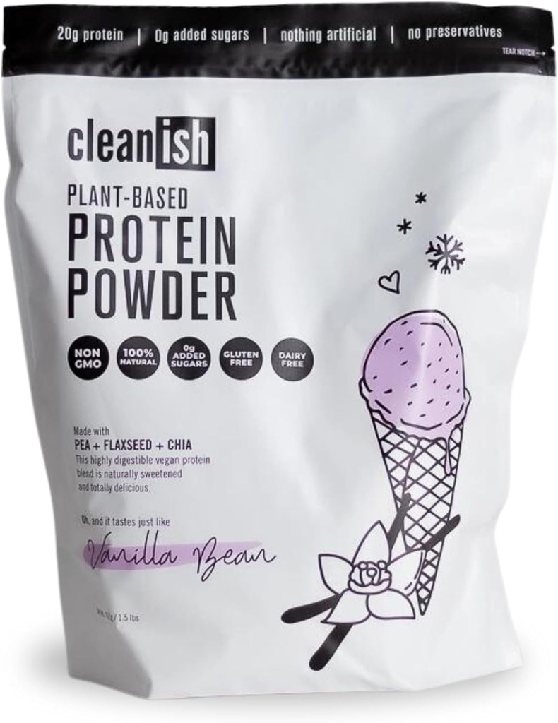 protein na bázi cleanish plant (Vanilla Bean)