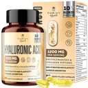 19- in-1 Acid Hyaluronic Kapsle - Kyselina hylunarová 1200 mg, s kolagenovými peptidy, vitaminem C, fytoceramidy - pro pleť, oči, gastrointestinální, Kostní podpora (1 balení)