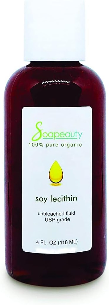 Mýdlo Lecithin Soy Nebělená tekutá kůže hřebíky zdraví 4 OZ až 7 LBS (Velikost: 8 OZ)