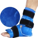 Atsuwell Ankle Ice Pack Wrap, Reuse Ice Pack for Ankle, Large Gel Cold Pack Foot for Cold Compression, Flexible Heel Gel Pack for Men Women, Relaxation