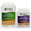 Vision Defender AMD a Vision Defender MZ Macula Health Bundle - ARECDS2 Vzorec posílený Optimum High Strength Mezo-Zeaxanthin Veganský doplněk zdraví (90 dní dodávky)
