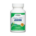PREFERRED Alpha GPC Dodatek - Premium Formule. 600 MG / Serving, 60 Veganských kapslí, 30denní dodávka