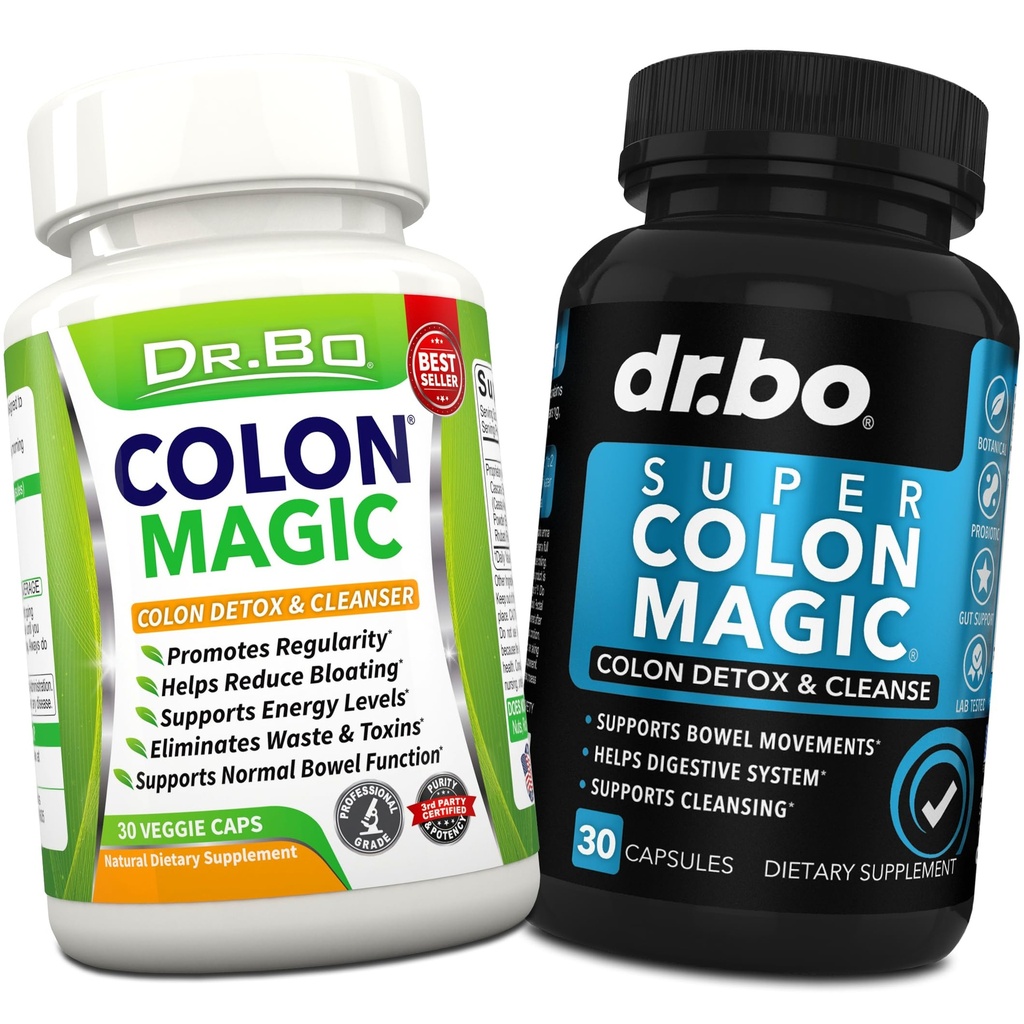 Colon Cleanser Detox dodatek Kapsle - 15 Den Colon Čistící pilulky & Probiotické Denní Bylinné Čištění - Přírodní Bowel Hnutí doplňky pro střevní Žaludek Bloating Stravovací Gut Podpora