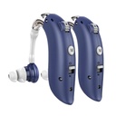 DELLONA High- Performance sluch pomůcky pro seniory těžké ztráty sluchu, dobíjené s hlukem cancelling (Pair), 4 Modes - Comfort Design sluch pomoc, PSAP