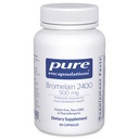 Čistá enkapsulace Bromelain 2400 500 mg - pro výživu a svalové a kosterní zdraví - Podporuje klouby a svalovou obnovu * - Proteolytické enzymy - Vegan - 60 Kapsle
