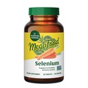 MegaFood Selen - Selen 50 mcg - Doplněk k Food & Herb Blend - Imunitní podpora - Vegan, Non- GMO - Made Without 9 Food Alergens - 60 Tablet (60 Služeb)