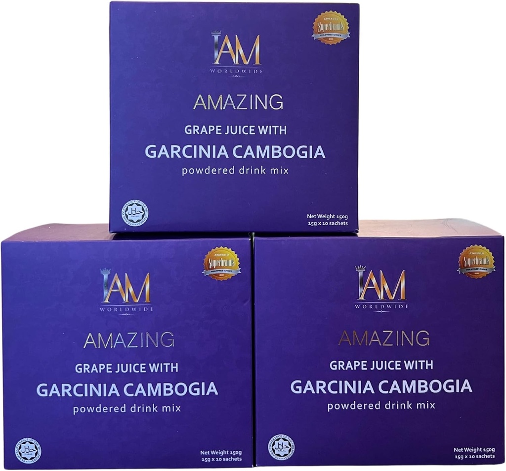 Garcinia cambogia cambogia 124; Amazing Grape Juice drink 124; 3 krabice