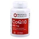 PROTOKOL PRO LIFE BALANCE CoQ10 400mg - s vitaminem E & Soy Lecithin - CoQ10 dodatek - Halal & Egg free - 60 Softgels