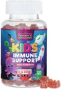 Kids Imunitation Supplement Gummies - Denní Children Vitamíny C, Zinek & Echinacea - Gummy pro děti Imunity Support, Ages 4 and Up, Natural Berry Flavor, Non-GMO, Gluten- Free & Vegan - 120 Gummies