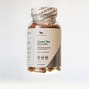 Zelený čaj Výhody - Více než 350mg EGCG v lahvičce - 99,9% Polyfenoly - Podporuje zdraví - 120 Kapsle v lahvičce