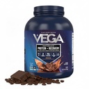 Vega Sport Vegan Protein Powder + Recovery - 30g Plant Based Protein per Serving, Mocha, 45 Servings, 5g BCAA, Probiotika, NSF Certified, for Shakes & Smoothies, 4.2lbs (Balení květen Vary)