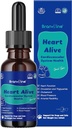 Heart Alive Liquid Cardiovaskulární systém Zdraví pro psy a Cats- Norský rybí olej, Coenzym Q10, Vitamin K2, Policosanol, Hawthorn Berry Extract, Vegan Bacon Flavor (60ml)