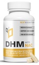 Dihydromyricetin DHM s NAC - 650mg x 60 Kapsle - 300mg N- acetylcystein, 350mg dihydromyricetin - doplněk maximální síly pro podporu jater, Hydratace