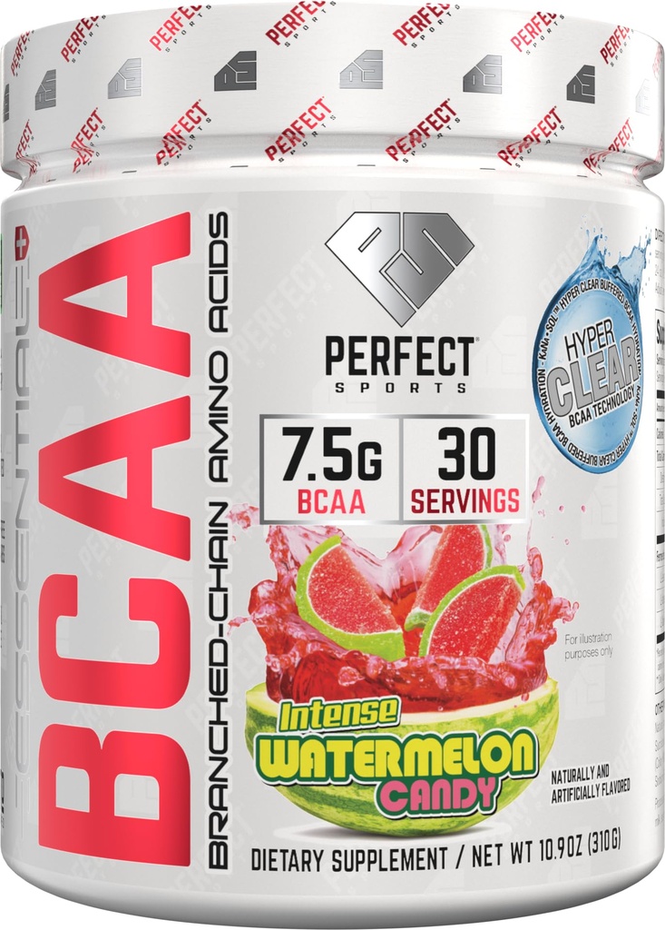 Esenciální BCAA Hyper Clear 124; KaNa-Sol ™ Technology CLANE124; 7.5g Vegan BCAAs CLANE124; Zero Sugars, Carbs, nebo Calories CLANE124; 30 Servings (Meloun Candy)
