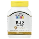 21. Století Vitamin B- 12, 500 mcg, 110 tablet