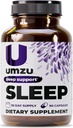UMZU Magnesium Podpora spánku doplňky s GABA a L- Theanine, Kompletní tělo relaxační a nálady podpora, Non- melatonin Formule - 180 Kapsle