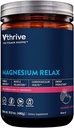 Magnesium Relax Powder - podporuje stres a svalovou relaxaci - Malina Lemon (16.9 oz. / 100 Servings)