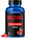 Urolithin A dodatek 500mg - 60 Softgel - Pokročilá buněčná obnova a vitalita - Mitostatika pro zvýšení svalové síly - Vyrobeno v USA