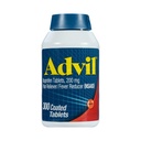Advil Pain Reliever and Fever Reducer, Pain Relief Medicine with Ibuprofen 200mg for Heads, Backpache, Menstrual Pain and Joint Pain Relief - 300 Coated Tablet