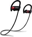 Senso Bluetooth sluchátka, Nejlepší Bezdrátové sportovní sluchátka w / Mic IPX7 Vodotěsné HD Stereo Sweatproof sluchátka pro tělocvičnu Běžící cvičení Hluk Zrušení sluchátka Earbucks Hlasivky