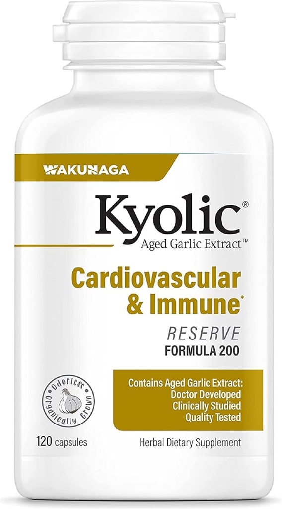Cyolic Aged Česnek Extract Kardiovaskulární extra rezervní kapsle