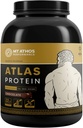 Atlas Chocolate Protein Powder 124; Kozí mléko Syrovátka s kaseinovým proteinem 124; 22 g proteinu na porci 124; čokoláda 124; 28 Služeb