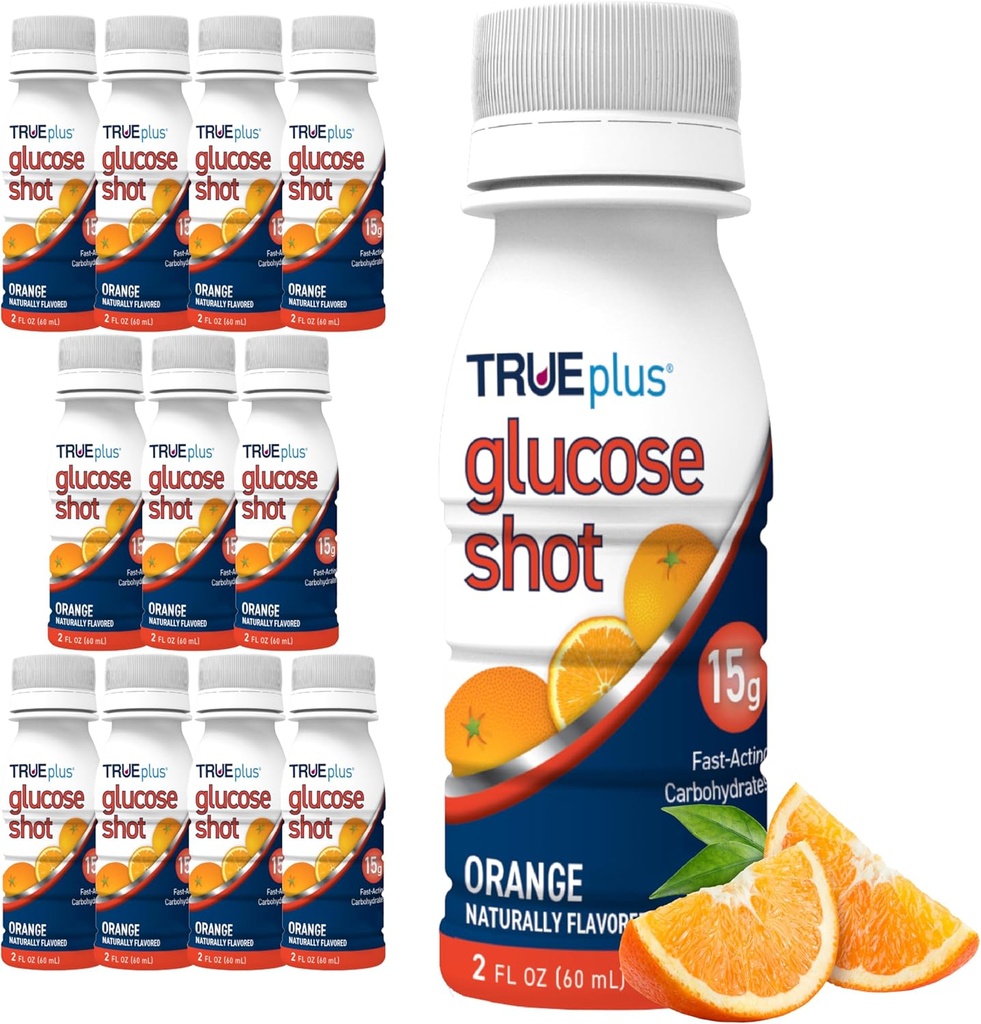 Trueplus Glukóza Střelba 12 lahví - oranžová
