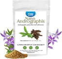 One Planet Nutrition Nano Andrographis Powder 8 oz (227 Servings), Nano for Enhanced Absorpce, Podporuje celkové Wellness, Non- GMO, Vegan, gluten- Free