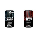 Animal Omega Omega 3 & 6 Supplement 30 Day Pack M-Stak Non-Hormonal Hard Gainers Muscle Building Stack 21 Count