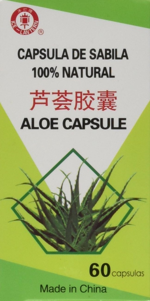 Čínské 100% přírodní Aloe Vera Extract Bylinné kapsle