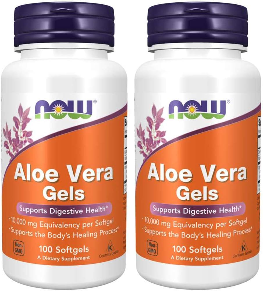 Foods Aloe Vera, 100 softgelů.