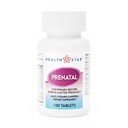 GeriCare Prenatal Multivitamin by HealthStar for Health Mom and Baby - Folát + vitamin C + vitamin D + železo + vápník + B12- 100 Tablety