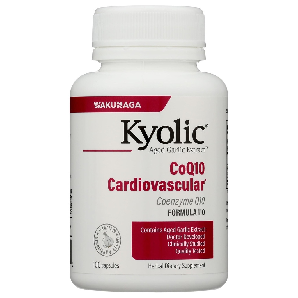 Kyolický Česnek Extrakční vzorec 110, CoQ10 Kardiovaskulární