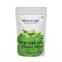 Aloe Vera Gel Powder 200x by mi Nature CLAS124; Natural and Pure CLAS124; Aloe Barbadensis CLAS124; 100g (3.5oz) CLAS124; High Concentrated (200x) CLAS124; Digestive Support CLAS124; Vhodné pro kosmetické přípravky